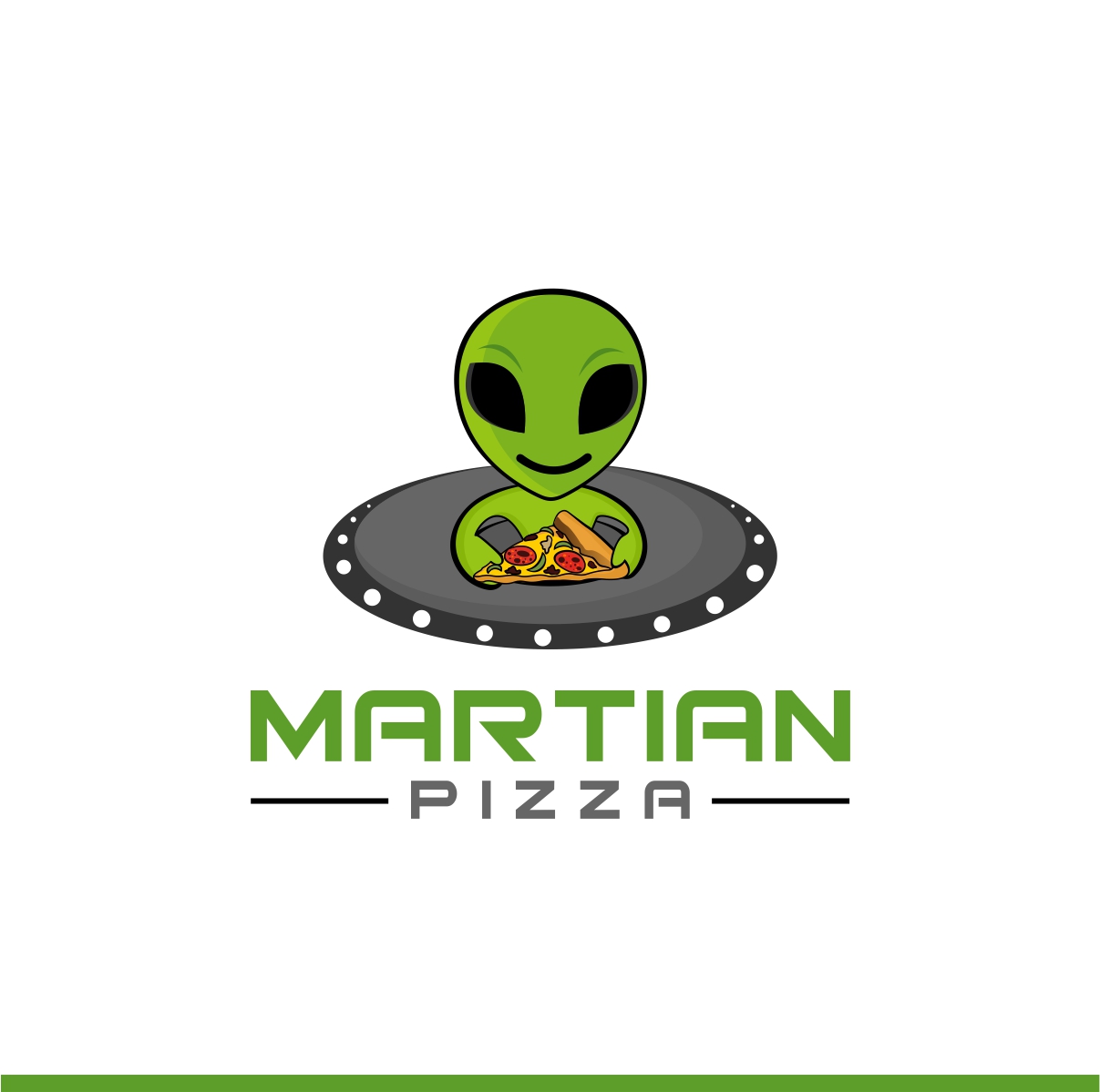 Logo Design by debdesign for Martian Pizza | Design #22673319