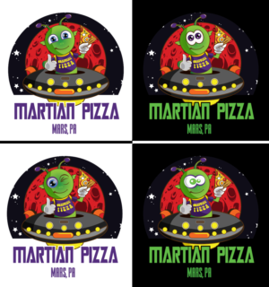 Logo Design by BJY for Martian Pizza | Design: #22681695