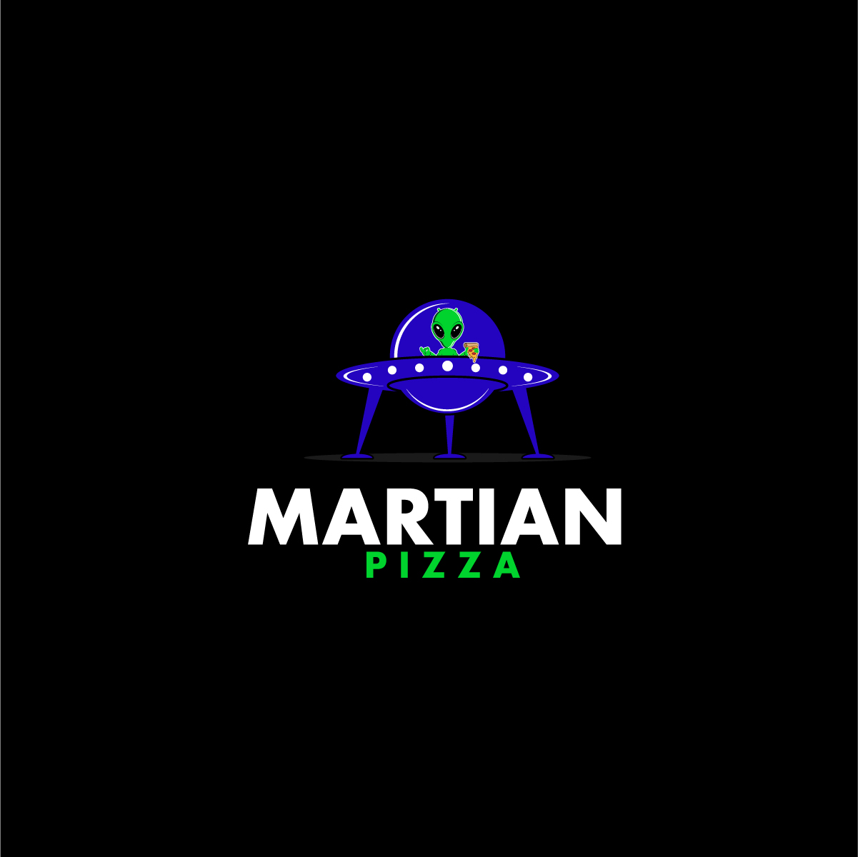 Logo Design by creative.bugs for Martian Pizza | Design #22655372