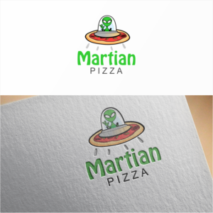 Diseño de Logo por kolevvp para Martian Pizza | Diseño: #22654881
