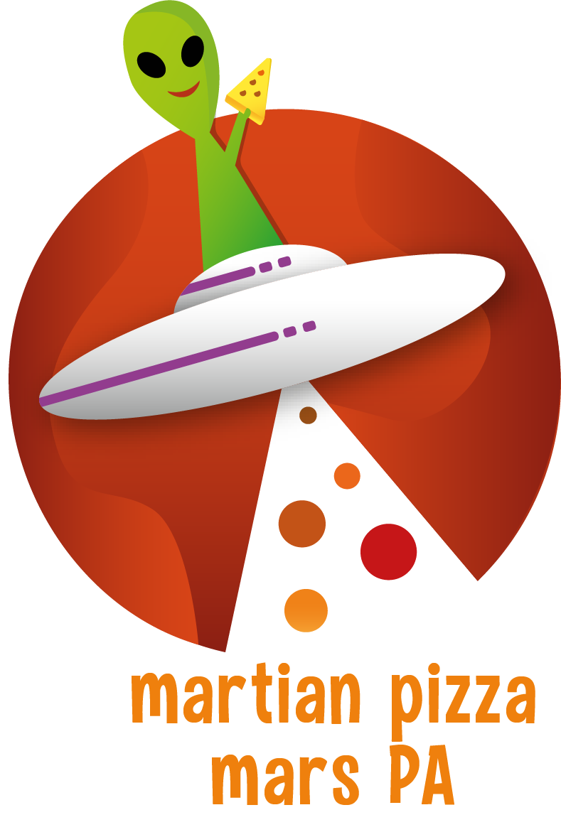 Logo Design by nerdstudios for Martian Pizza | Design #22664144