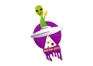 Diseño de Logo por nerdstudios para Martian Pizza | Diseño: #22669171