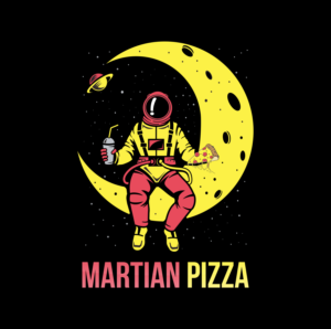 Diseño de Logo por BOROBUDRUR ART para Martian Pizza | Diseño: #22704039