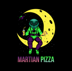 Logo Design by BOROBUDRUR ART for Martian Pizza | Design: #22704394