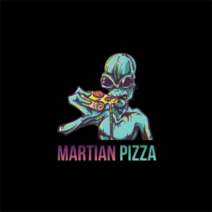 Diseño de Logo por BOROBUDRUR ART para Martian Pizza | Diseño: #22732027