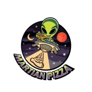 Diseño de Logo por B'signs para Martian Pizza | Diseño: #22675085
