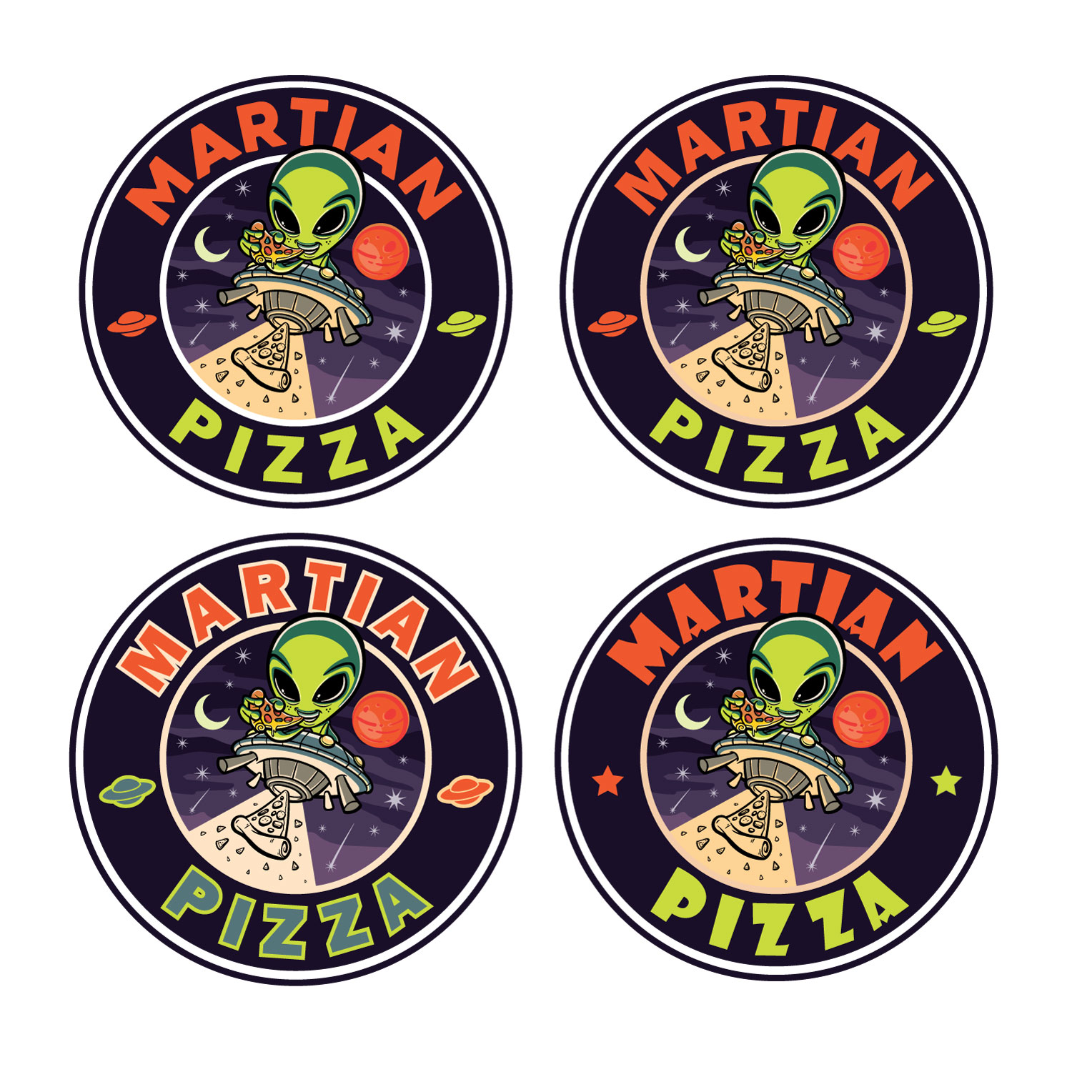 Logo-Design von B'signs für Martian Pizza | Design #22693845