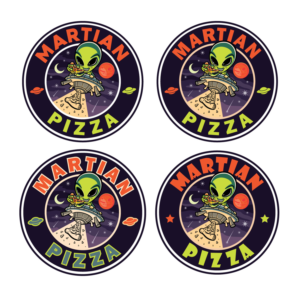 Logo Design by B'signs for Martian Pizza | Design: #22693845