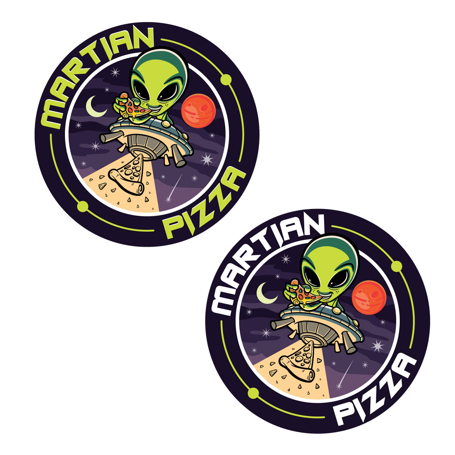 Logo Design by B'signs for Martian Pizza | Design #22708887