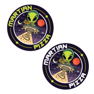 Logo Design by B'signs for Martian Pizza | Design: #22708887