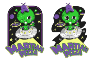 Diseño de Logo por Tomi Ax para Martian Pizza | Diseño: #22686415
