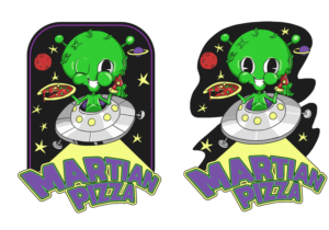 Diseño de Logo por Tomi Ax para Martian Pizza | Diseño: #22691808