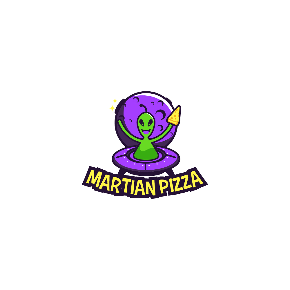 Logo Design by jafar 3 for Martian Pizza | Design #22690958