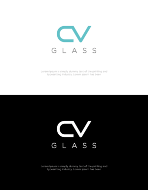 CV Glass | Logo Design by azka 4