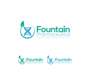 Fountain Pharmaceutical | Diseño de Logo por nikkiblue