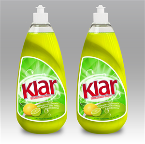 Dishwash liquid label and brand logo | Diseño de Etiqueta por Soluciones Creativas