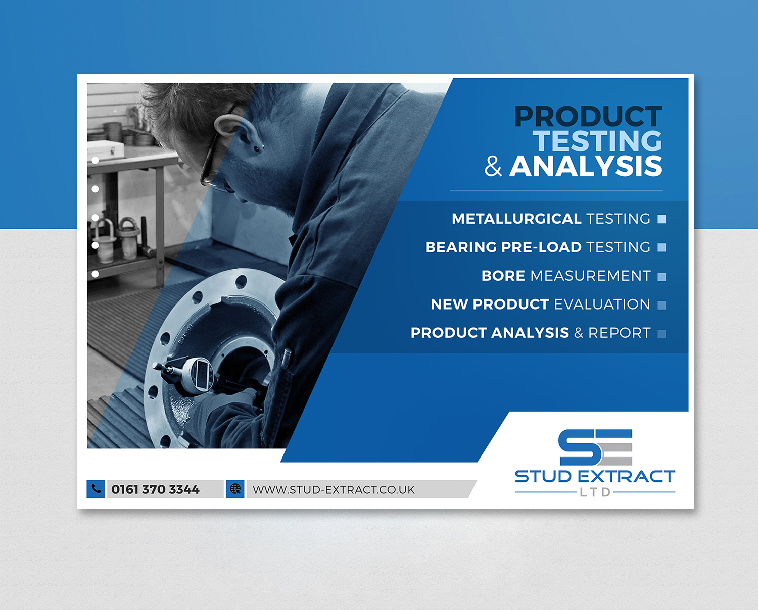 Graphic Design by B L X C K_R X I N B O W for CV Hubs & Bearings Ltd | Design #22655496