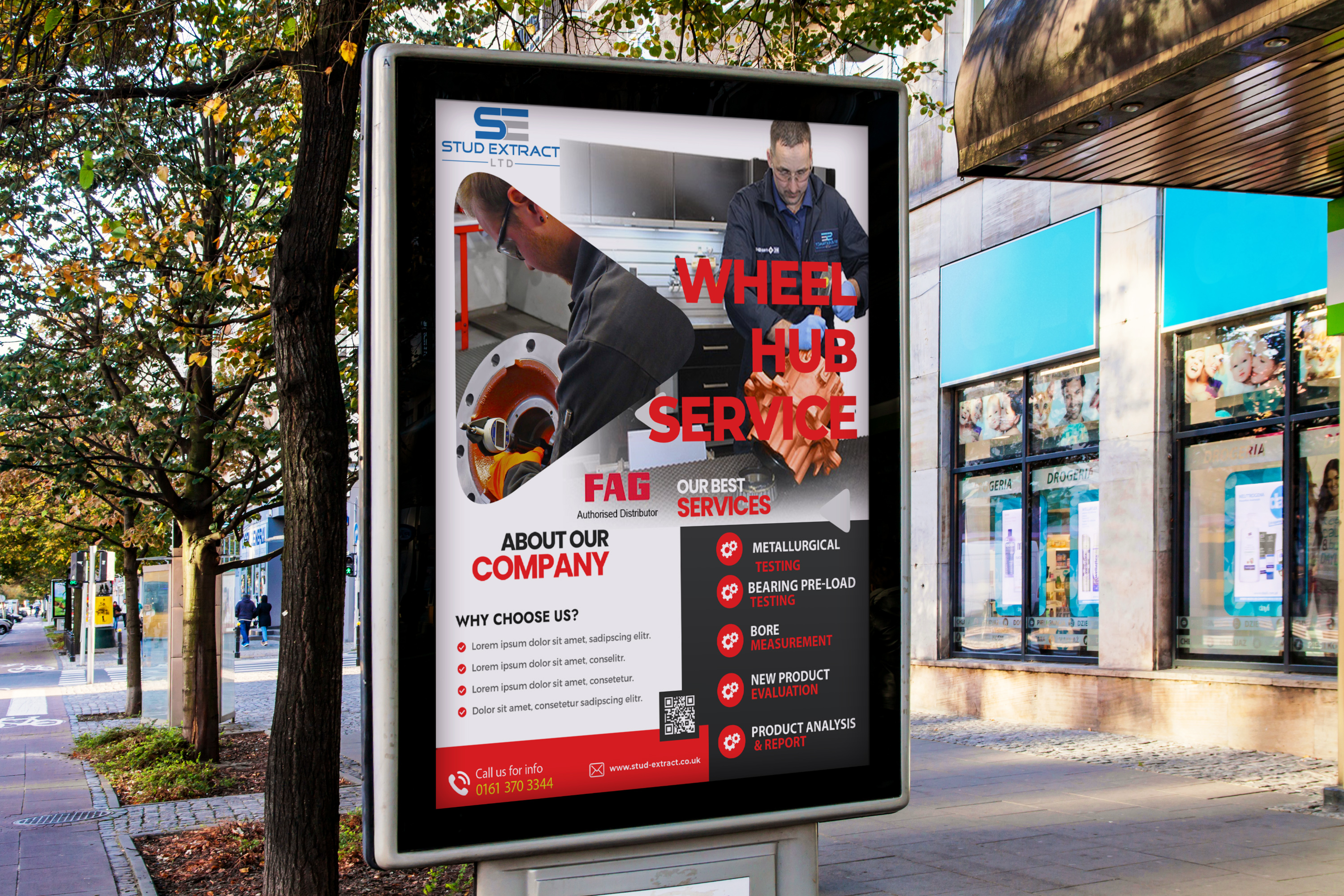 Graphic Design by Mahbub217 for CV Hubs & Bearings Ltd | Design #22657266