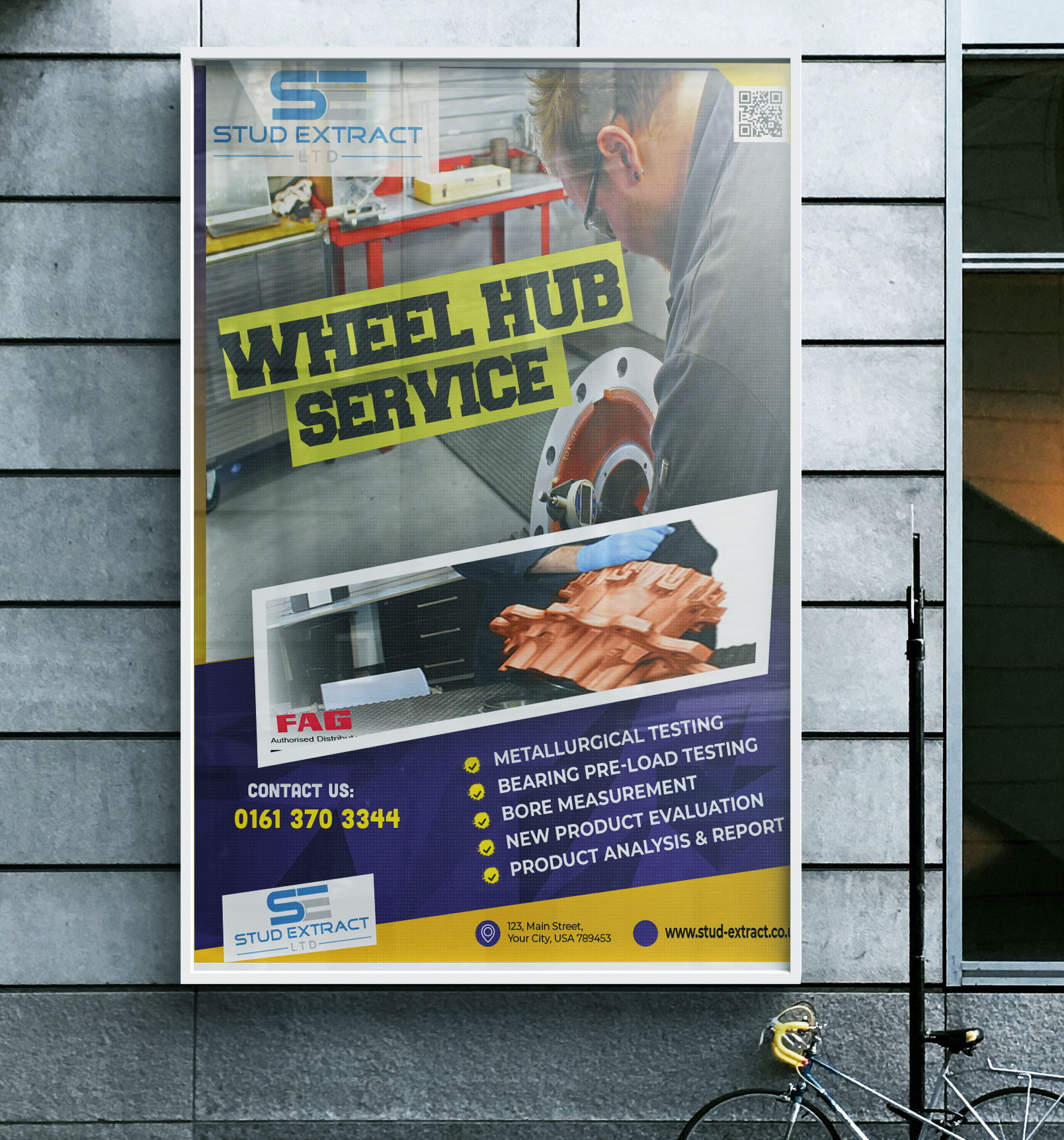 Graphic Design by Mahbub217 for CV Hubs & Bearings Ltd | Design #22664613