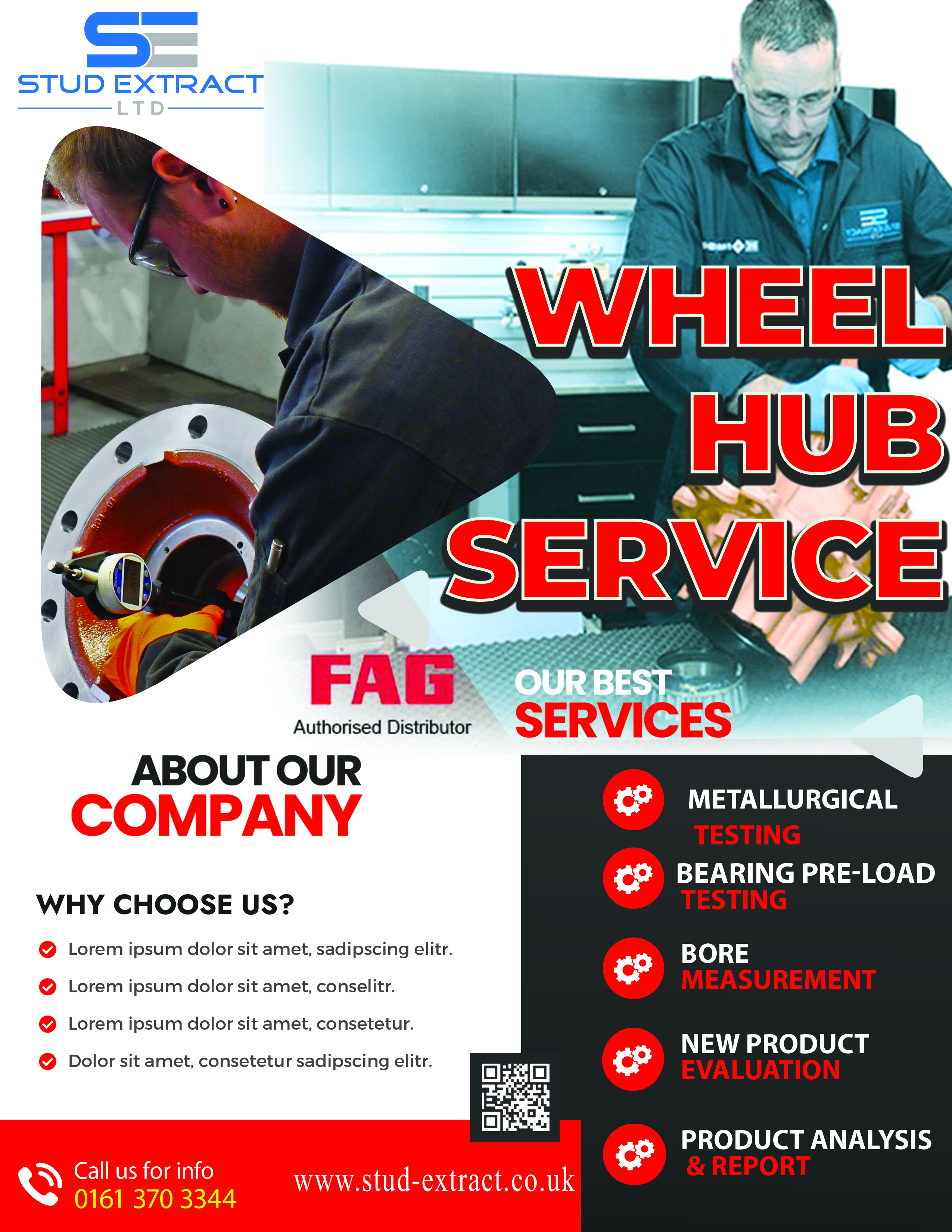 Graphic Design by Mahbub217 for CV Hubs & Bearings Ltd | Design #22674516