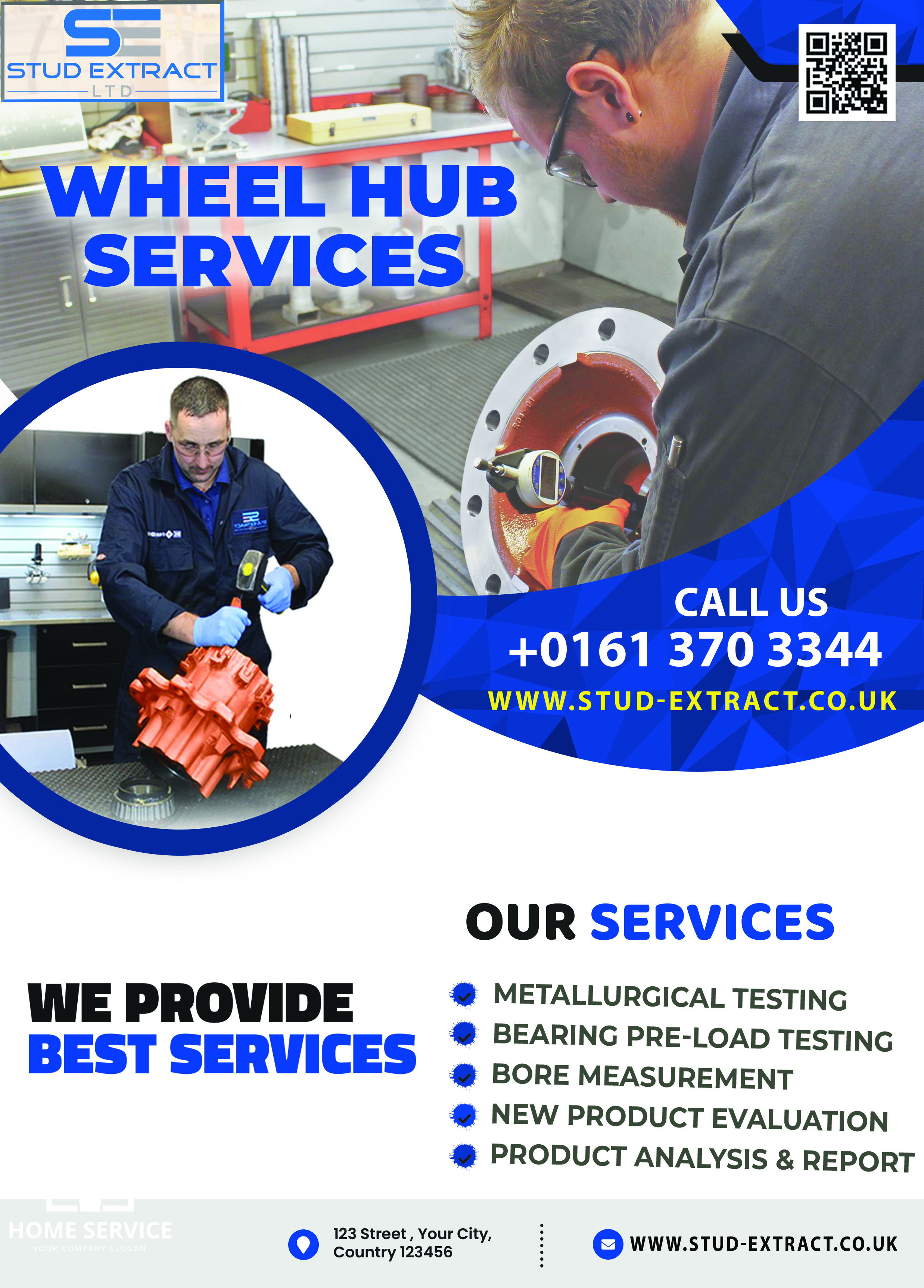 Graphic Design by Mahbub217 for CV Hubs & Bearings Ltd | Design #22687959