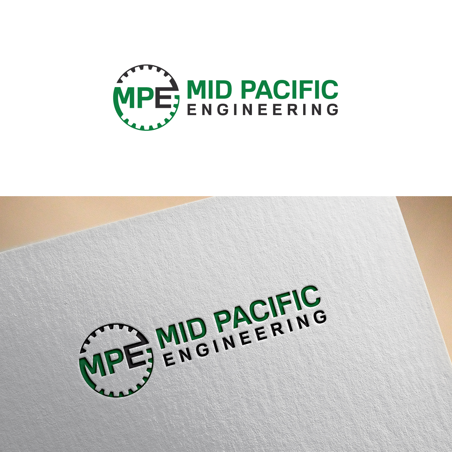 Logo-Design von MG.graphics für Mid Pacific Engineering, Inc. | Design #22658464