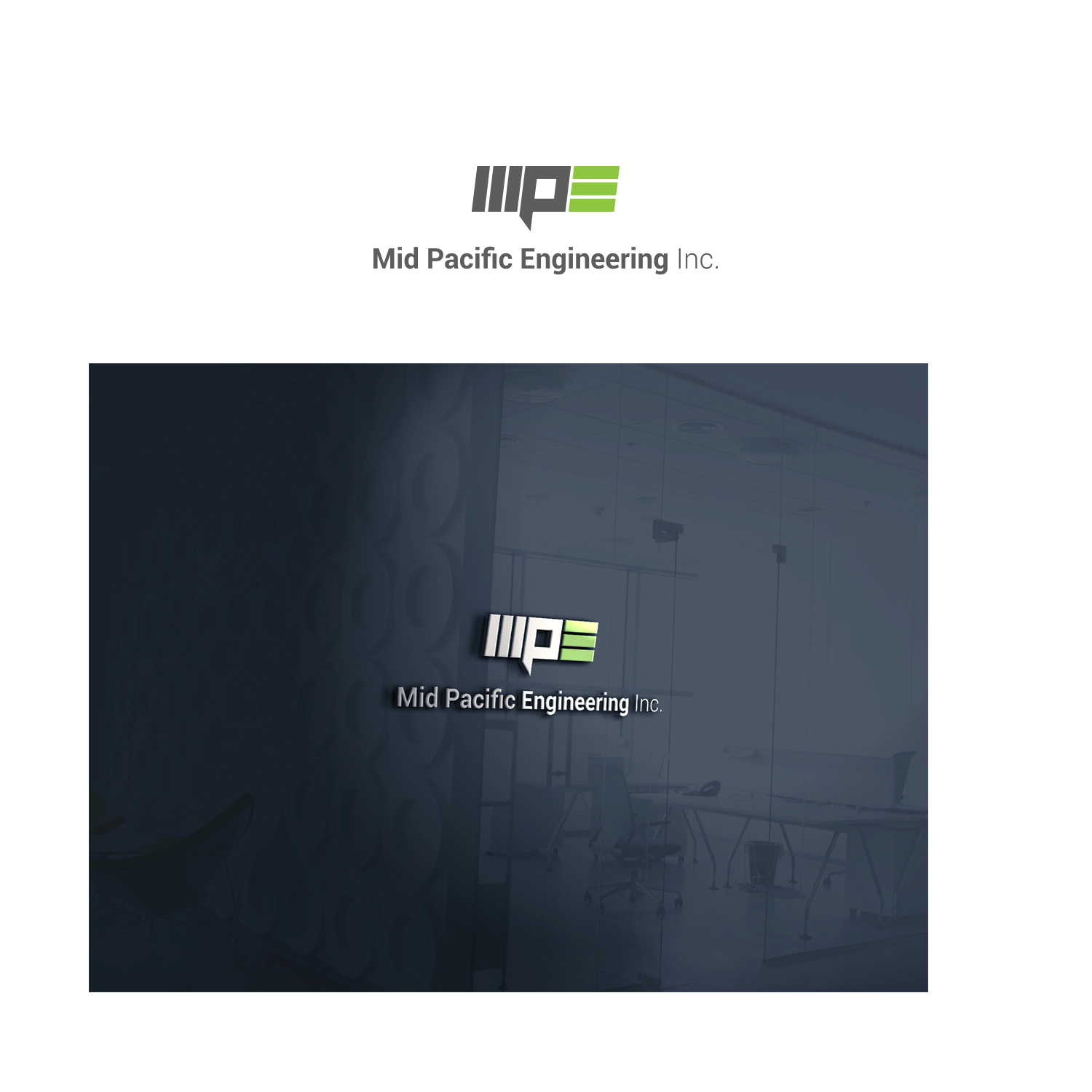 Logo Design by rls for Mid Pacific Engineering, Inc. | Design #22666802
