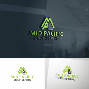 Logo Design by aqilazhifara for Mid Pacific Engineering, Inc. | Design: #22659081