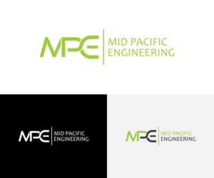 Logo Design by Nosvorious13 Design for Mid Pacific Engineering, Inc. | Design: #22711395