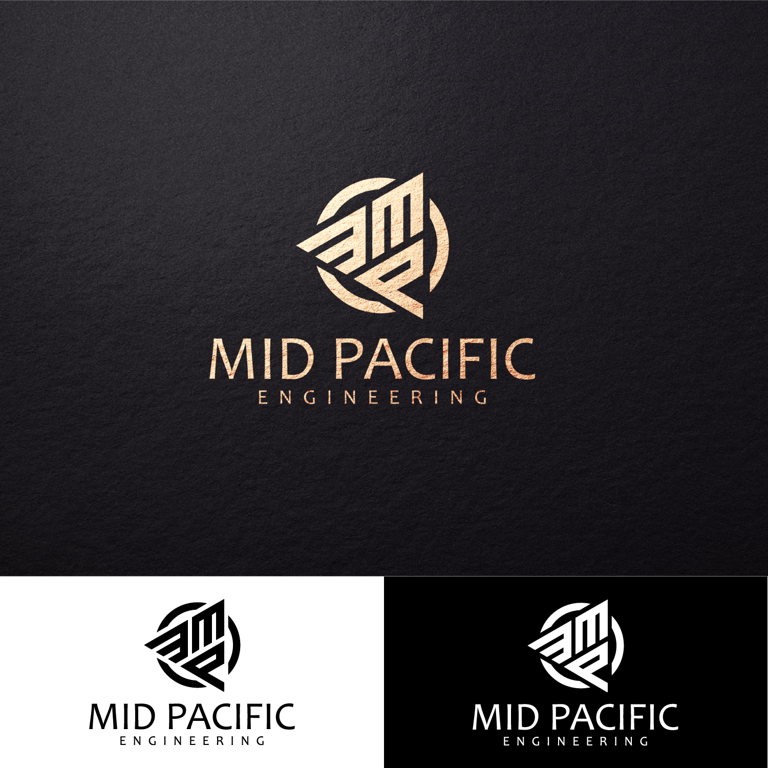 Logo Design by bejoborn1 for Mid Pacific Engineering, Inc. | Design #22665944