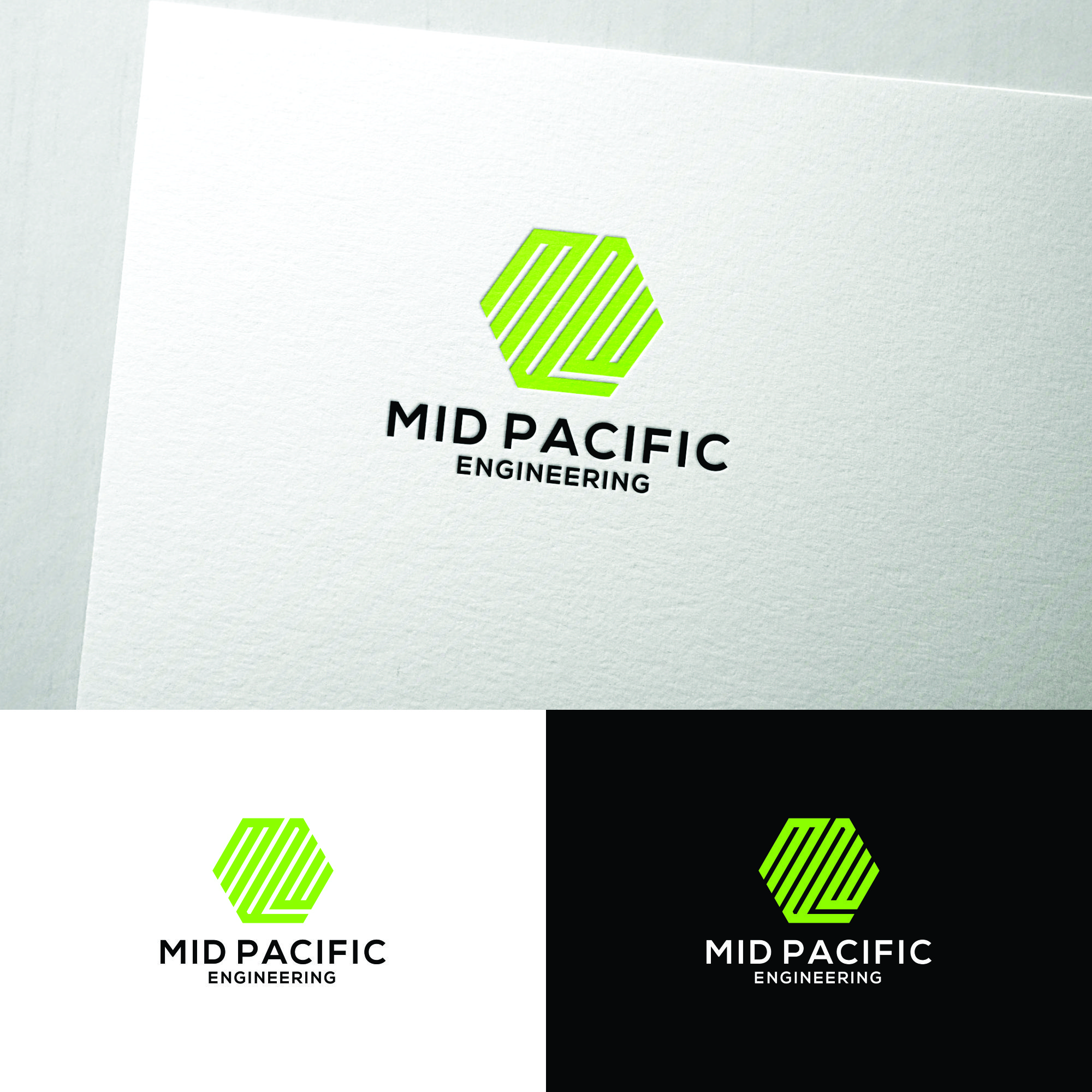 Logo Design by Pangestu 9 for Mid Pacific Engineering, Inc. | Design #22661070