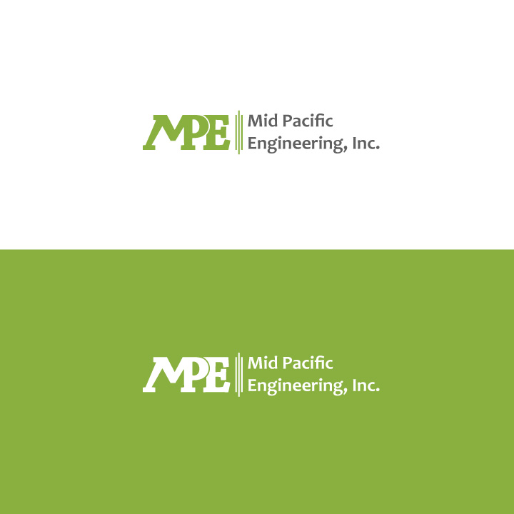 Logo Design by Eiasin 2 for Mid Pacific Engineering, Inc. | Design #22711140