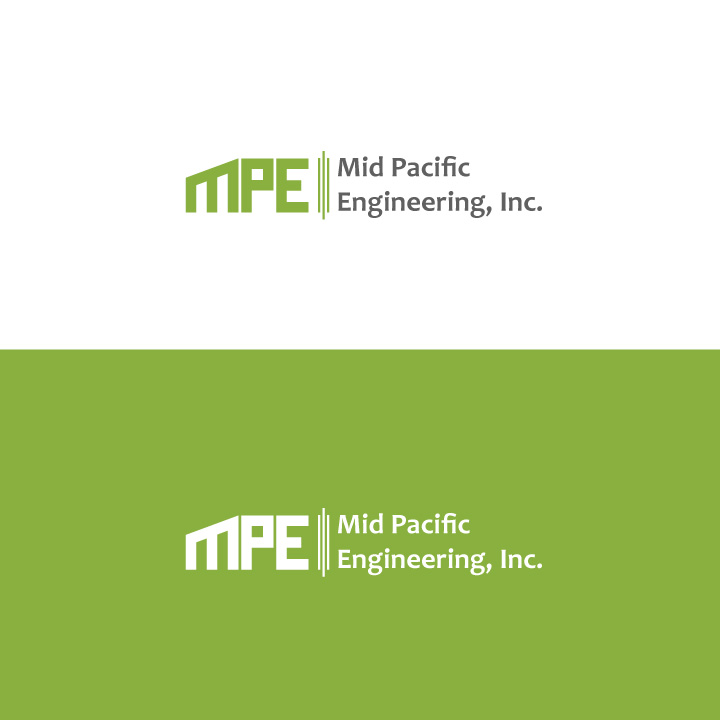 Logo Design by Eiasin 2 for Mid Pacific Engineering, Inc. | Design #22711142