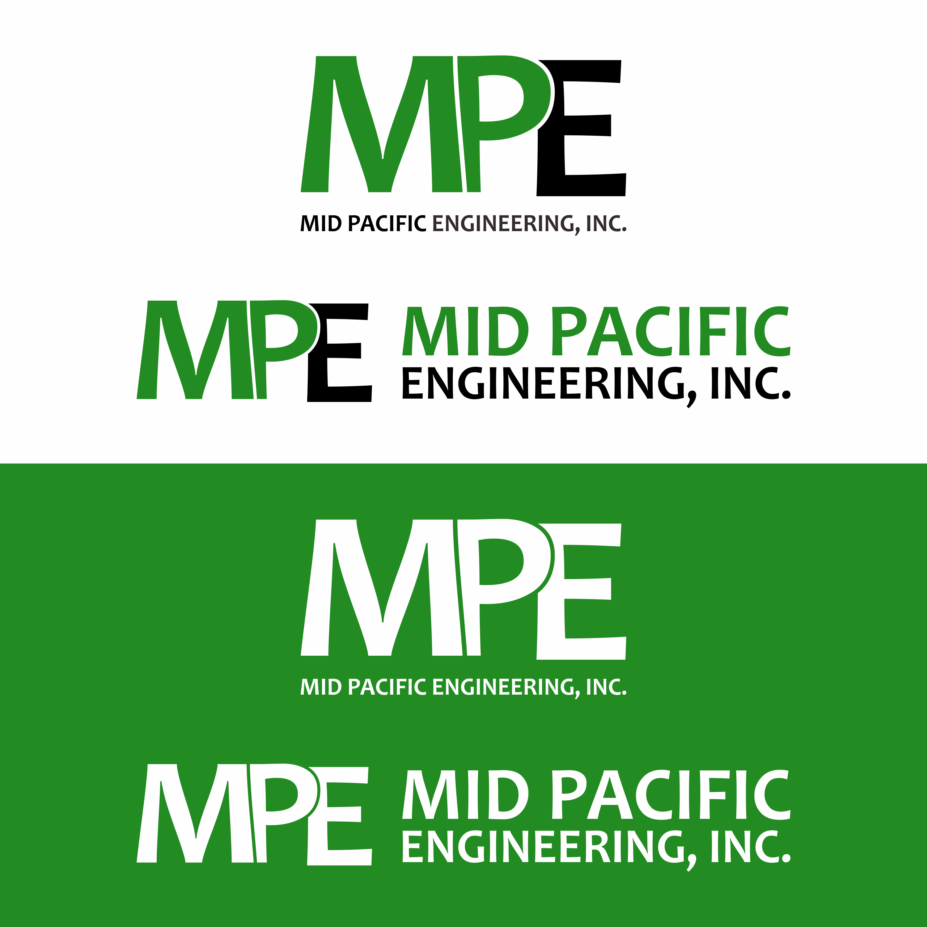 Design de Logo par Zain Arrosyid pour Mid Pacific Engineering, Inc. | Design #22699512