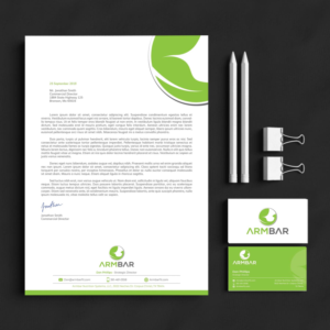 Armbar Nutrition Systems is needing Business Cards and Letterhead | Schreibwaren-Design von Sarah Haroon