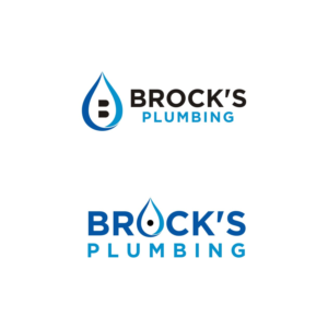 Brock's Plumbing | Logo Design by ddnsycrowd
