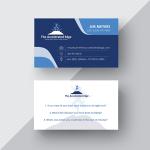 Business and Success Coaching Business Card | Diseño de Tarjeta de Presentación por Sarah Haroon