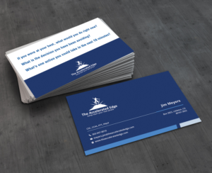 Business and Success Coaching Business Card | Design de Carte de Visite par AbyJohns