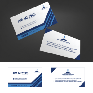 Business and Success Coaching Business Card | Diseño de Tarjeta de Presentación por Maxo-Biz