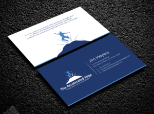 Business and Success Coaching Business Card | Design de Carte de Visite par Bold Pixels