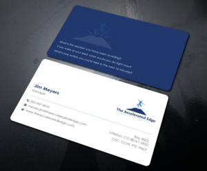 Business Card Design by Uttom 2 for this project | Design: #22665933