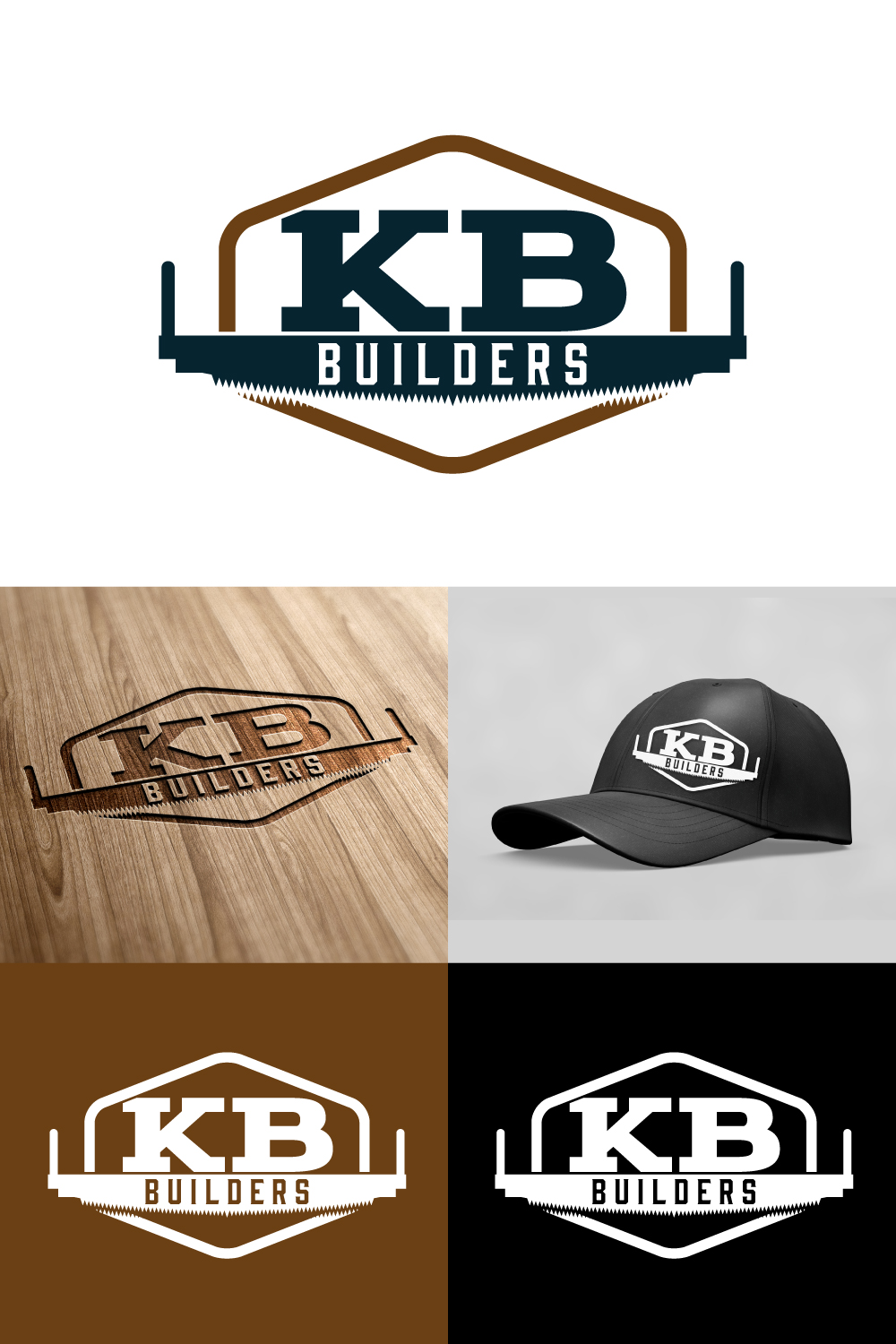 Logo Design by Sergio Coelho for KB Builders | Design #22686863