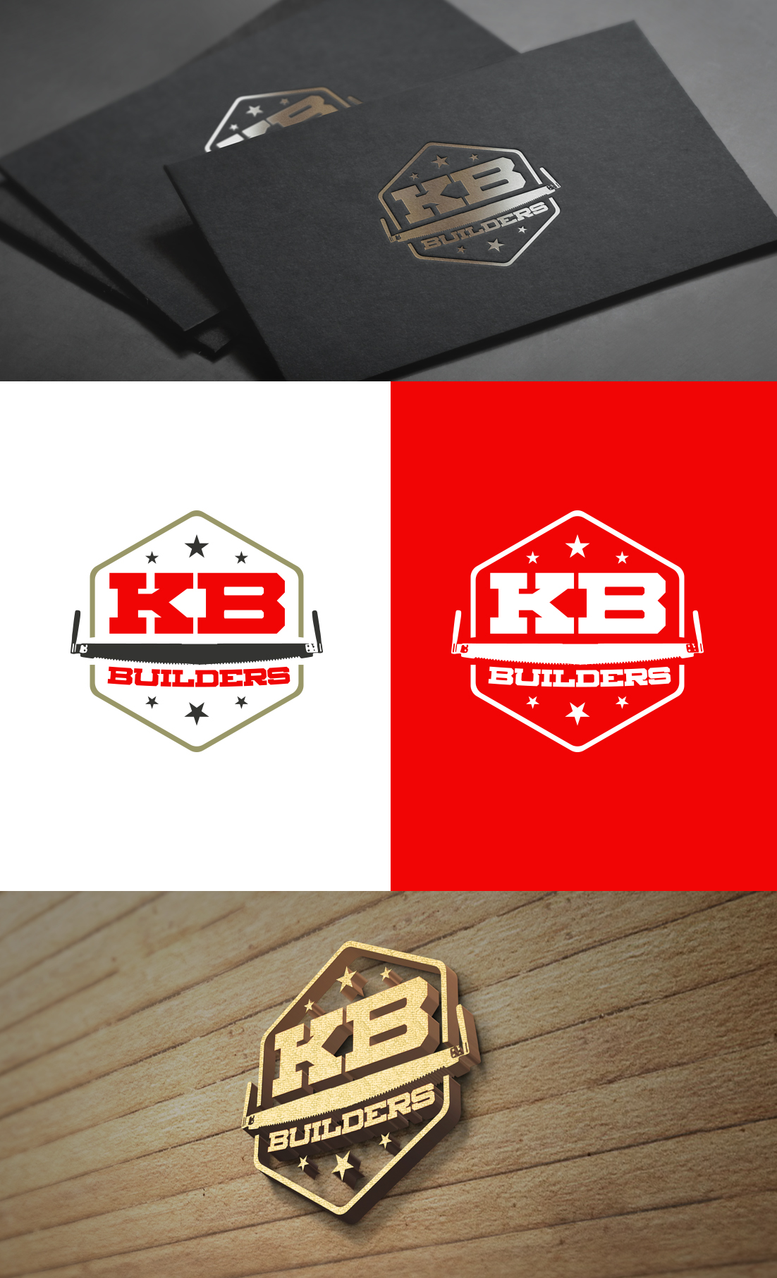 Logo Design by GLDesigns for KB Builders | Design #22666848