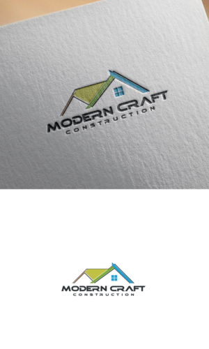 Modern Craft Construction, LLC (optional text) | Logo Design by logo_s