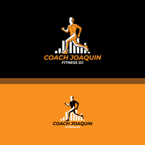   Coach Joaquin Fitness DJ | Logo Design by Graphic Bricks