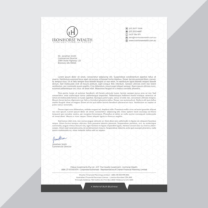 Stationery Design by Sarah Haroon for this project | Design: #22660902