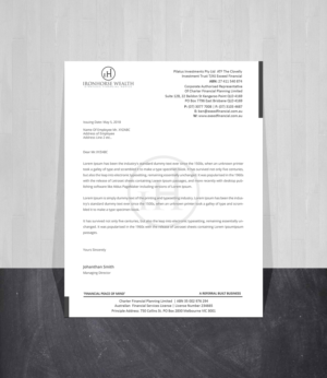 Stationery Design by Creations Box 2015 for this project | Design: #22744856