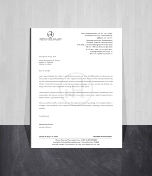 Stationery Design by Creations Box 2015 for this project | Design: #22744857