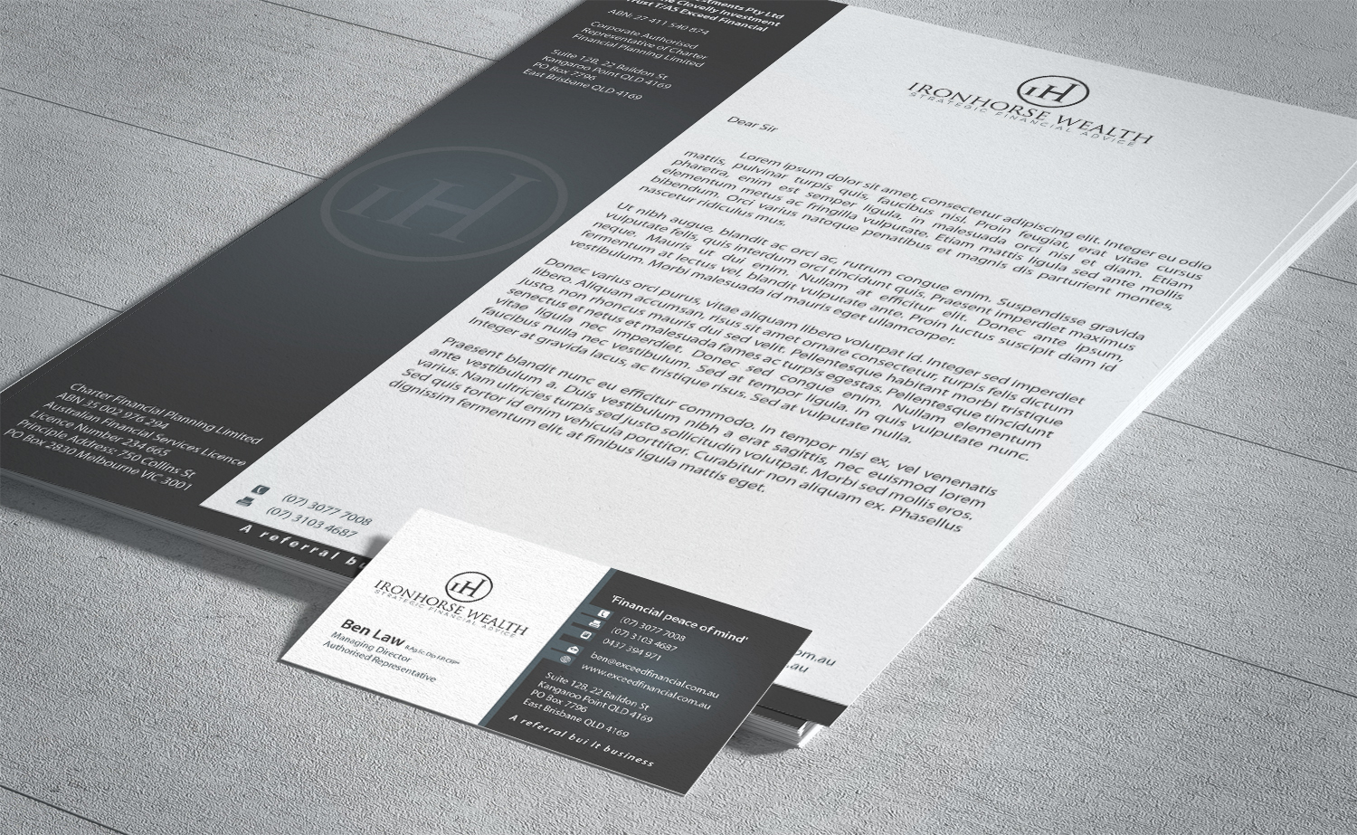 Stationery Design by Isnah Logo for this project | Design #22697971