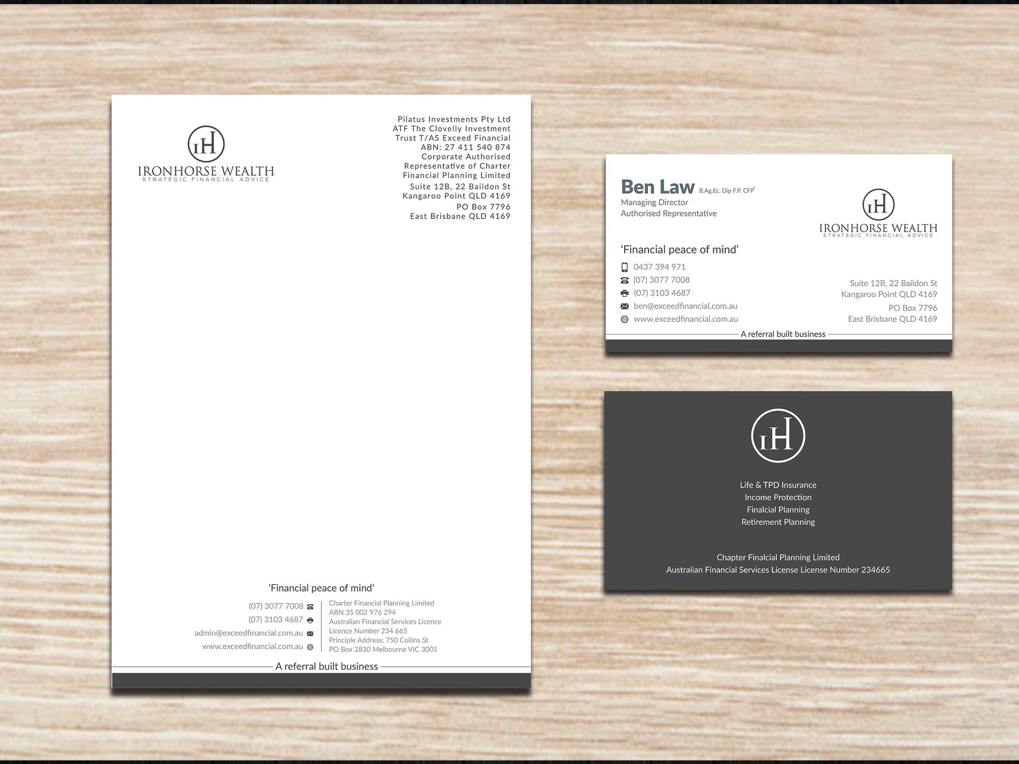 Stationery Design by Musa. A for this project | Design #22672500